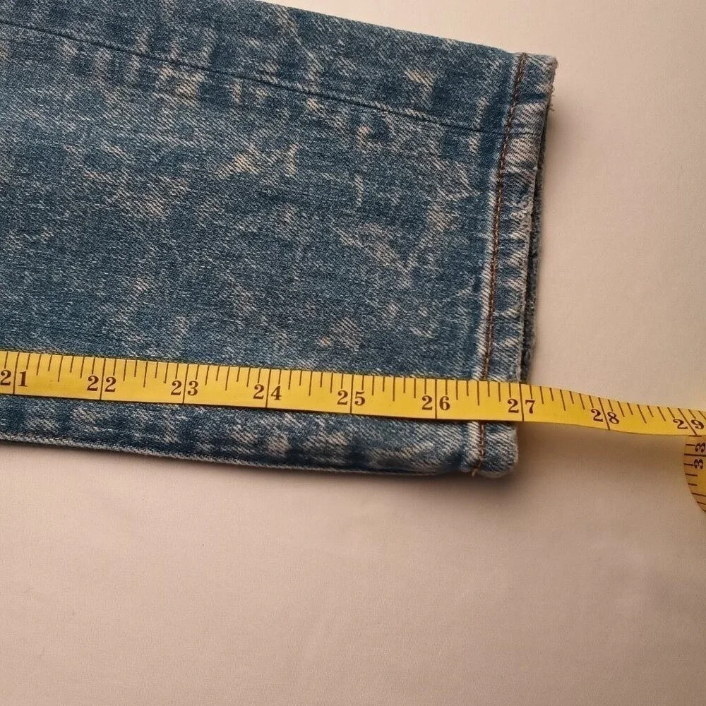 American Eagle Mens Slim Distressed Jeans Blue Size 26x28 Grunge Punk Streetwear